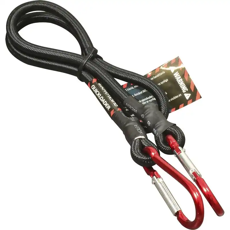 BUNGEE CARABINER QL 40KG 80CM X 8MM Expressleverans