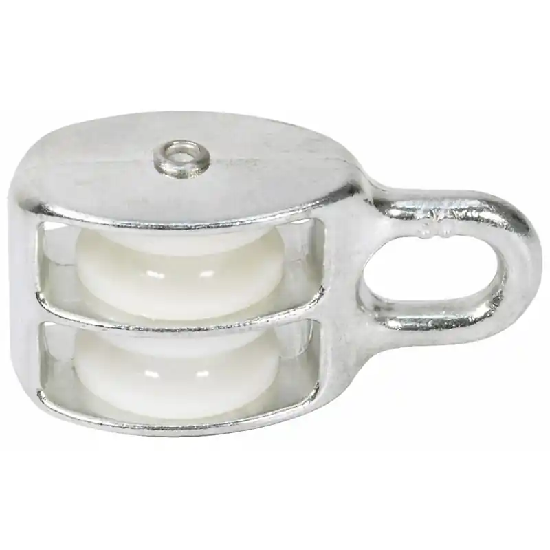 DUBBELBLOCK 8X30MM GALV/NYLON Premium