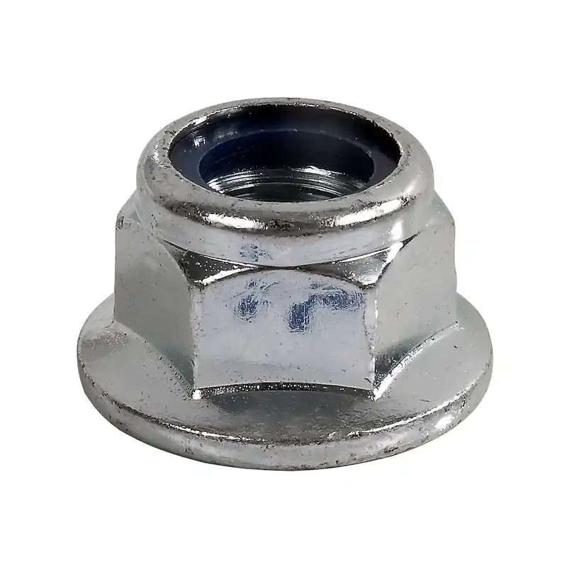 FLÄNSMUTTER VÄGSTÅL M8 NYLOC 100ST DIN6926 Rea