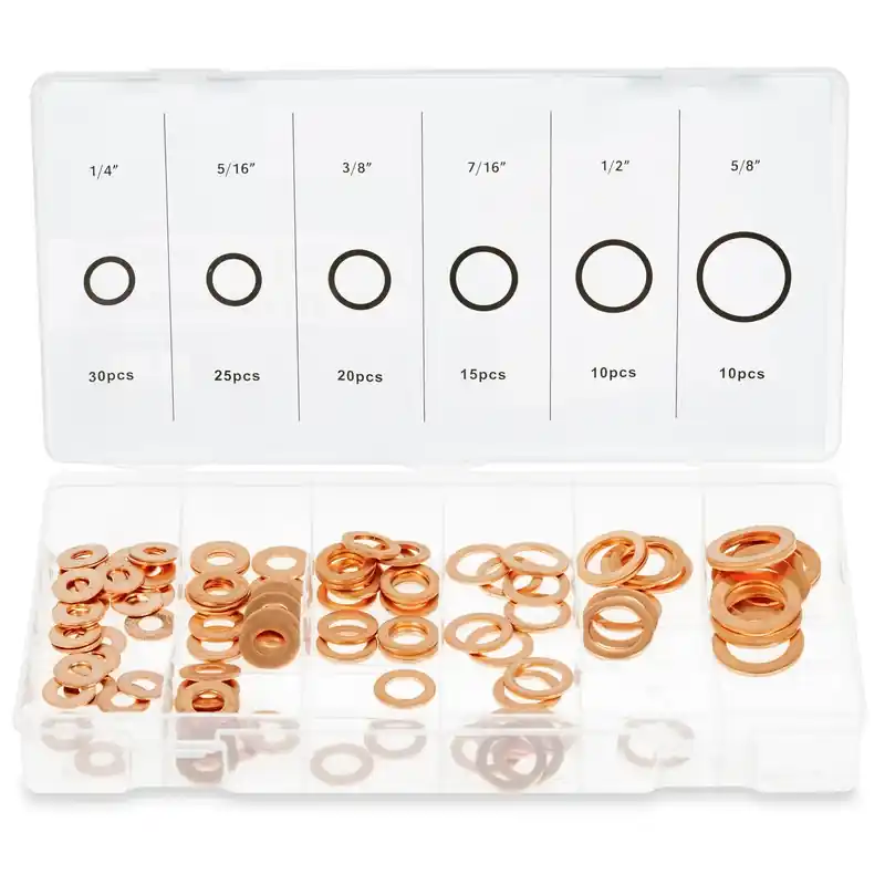 Lägg i varukorgen KOPPARBRICKSSORTIMENT 110ST TUMSTORLEK