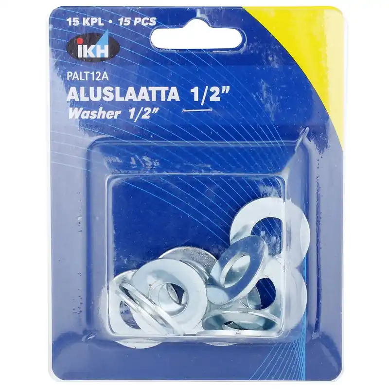 Snabb frakt PLANBRICKOR 1/2" 15ST FÖRZINKAD