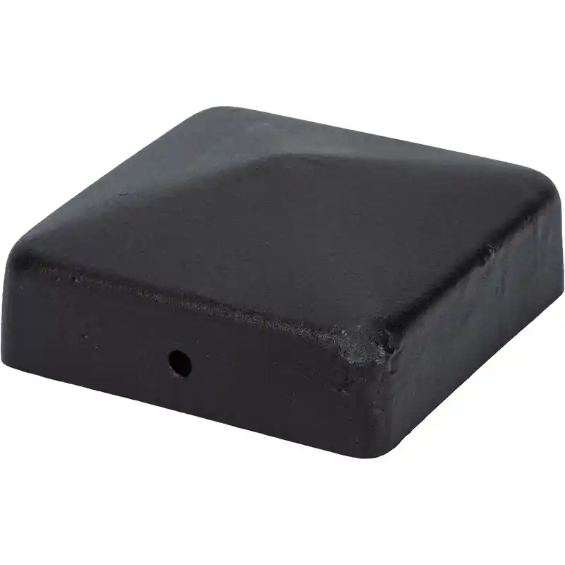 STOLPHATT 70X70MM SVART Premium