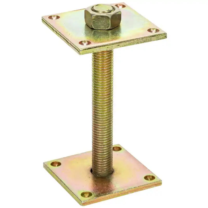 Handla nu STOLPSKO M24 100X100 200MM JUSTERBAR