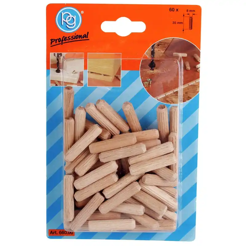 Beställ nu TRÄPLUGGAR 6X30MM 100ST