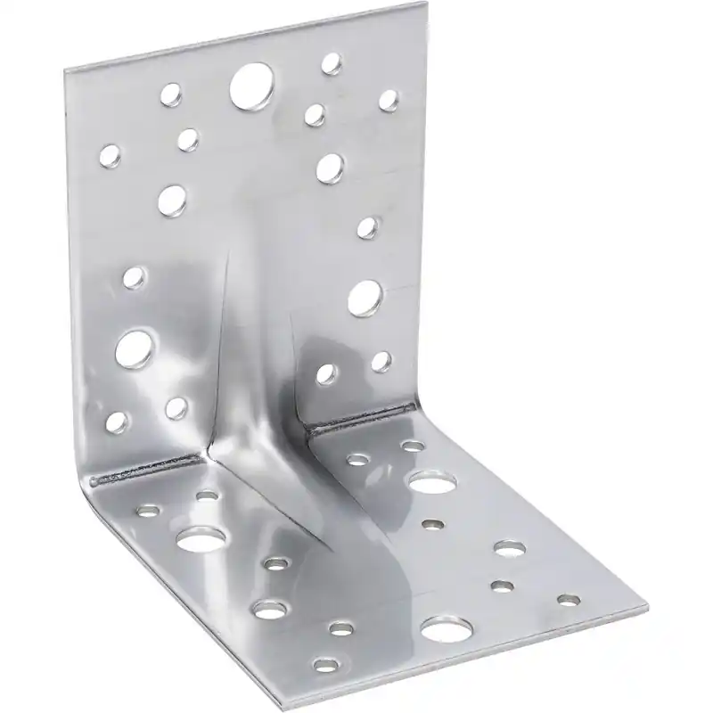 Begränsat antal VINKELBESLAG 105X105X90X2,5MM A2 FÖRSTÄRKT