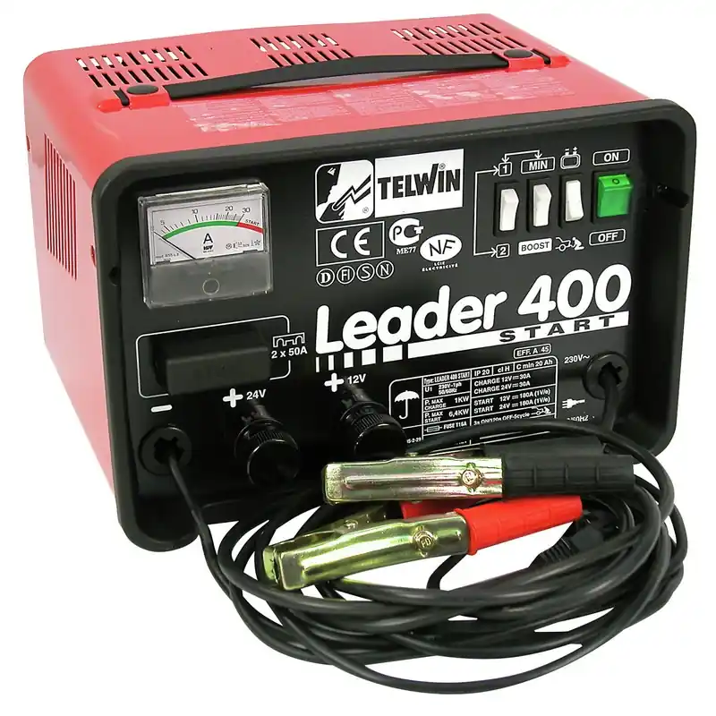 Fynd BATTERILADDARE / BOOSTER 12/24V 180A LEADER 400