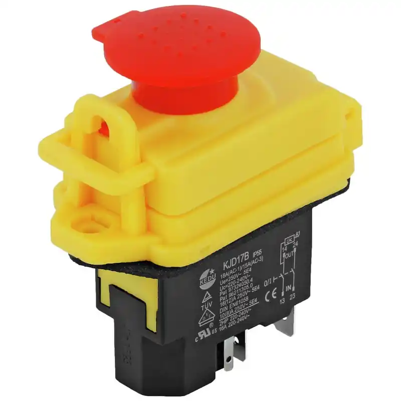 BRYTARE-NÖDSTOPP KJD17B 5-POL Köp nu