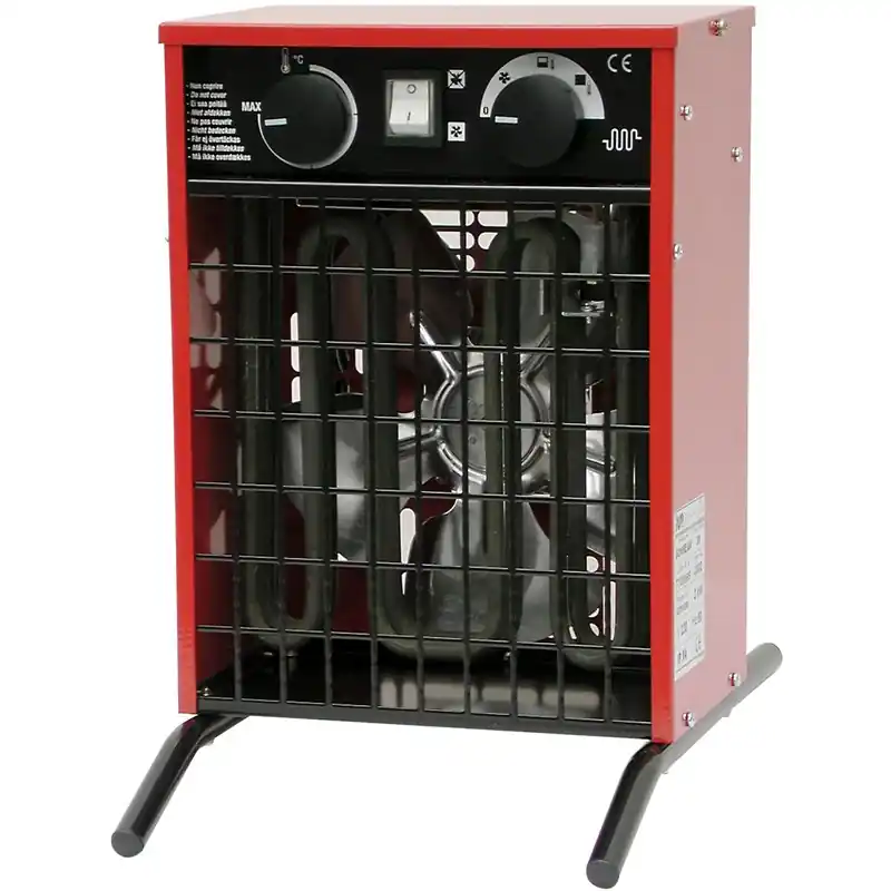 BYGGFLÄKT 3KW/230V Fynd