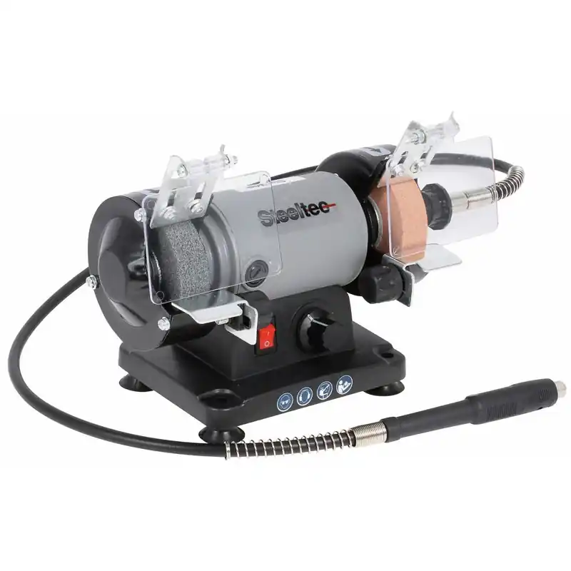 BÄNKSLIPMASKIN 120W/230V 75MM Kundfavorit