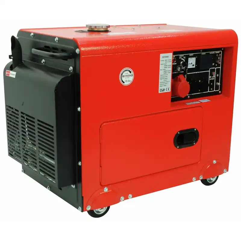 Populärt val ELVERK 5KW DIESEL TYST