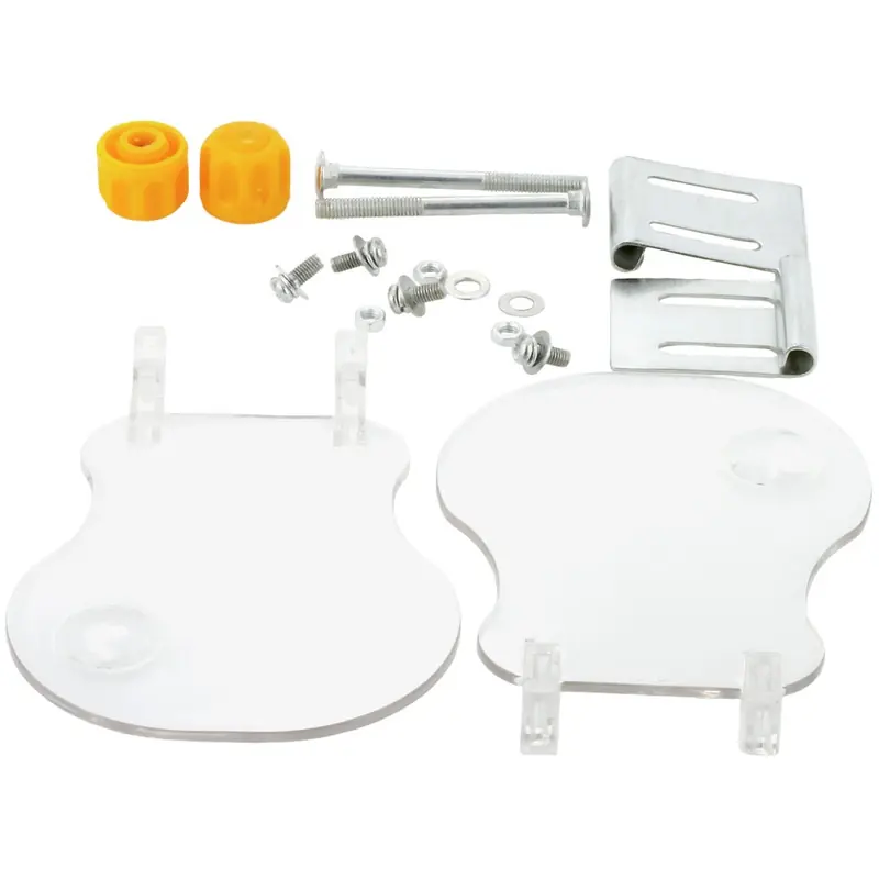 Snabb leverans GNISTSKYDD MED FÄSTE 2ST 107X150