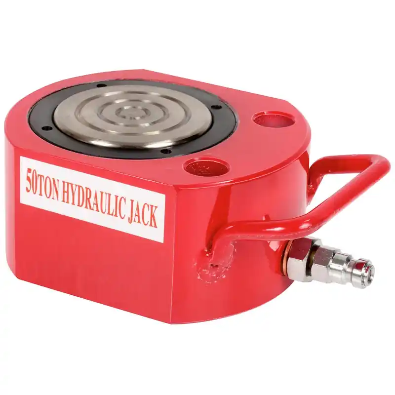 HYDRAULISK DOMKRAFT 50TON LÅG ENKELVERKANDE Premium