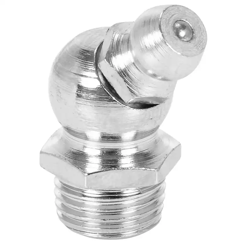 Snabb frakt SMÖRJNIPPEL 45 GRADER 10MMX1,0MM 10ST