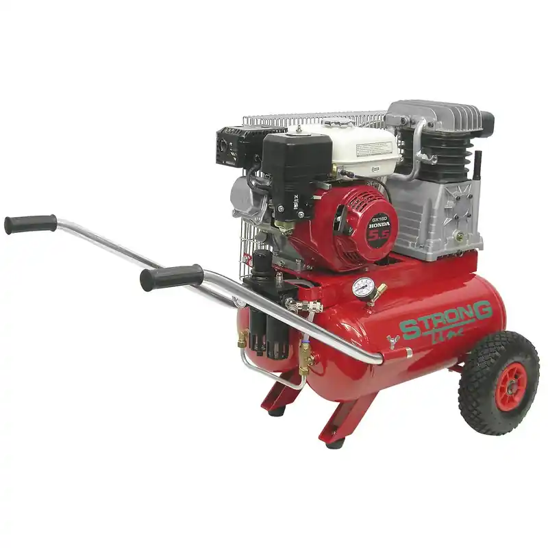 Snabb leverans TRYCKLUFTKOMPRESSOR 650L MED HONDA-MOTOR