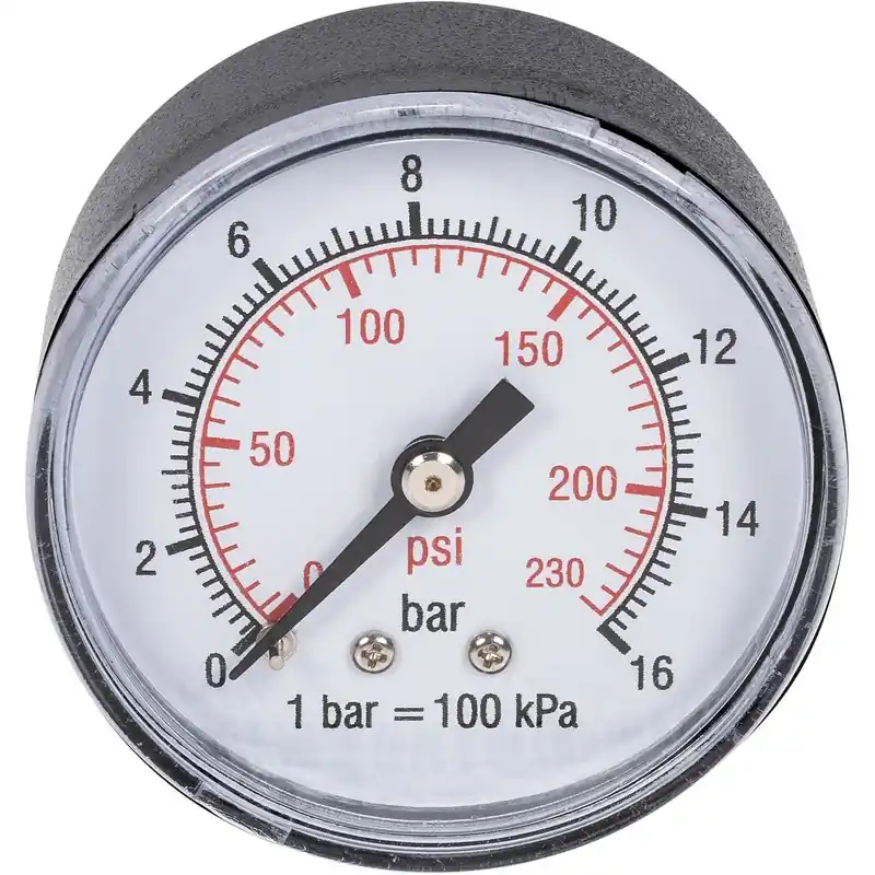 Lägg i varukorgen TRYCKMÄTARE 1/4" 50MM 16BAR