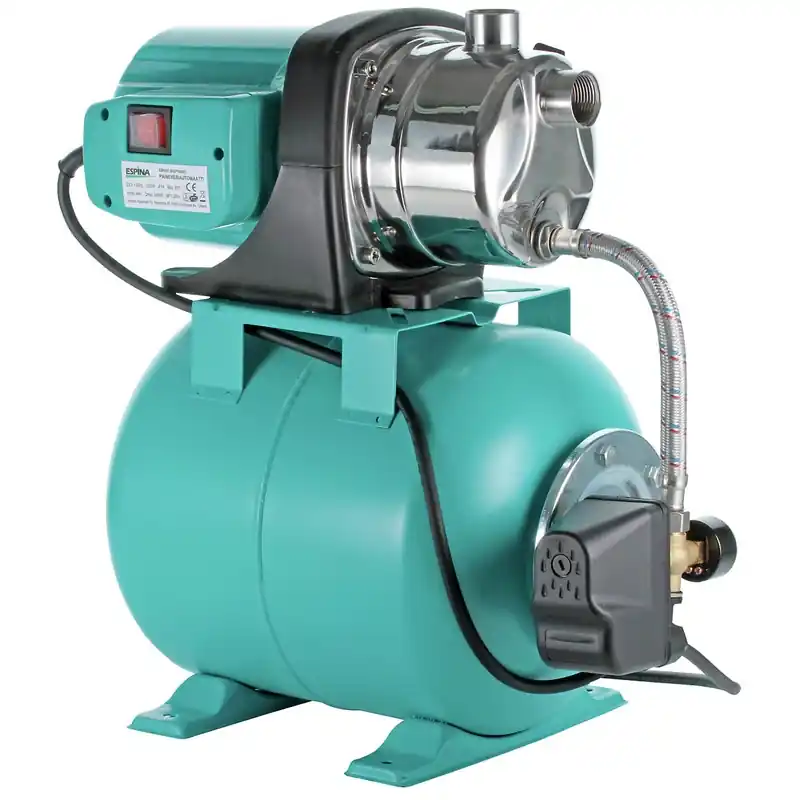 TRYCKVATTENAUTOMAT 1000W 230V MÅLAD Fynd