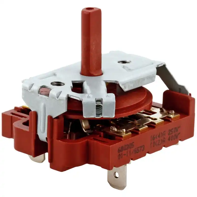 VRIDSTRÖMBRYTARE MED 4- POSITIONER risnedsättning